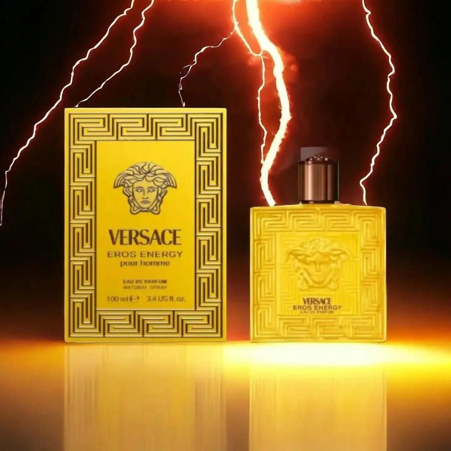 Versace Eros Energy Eau de Parfum for Men – Fresh, Vibrant & Magnetic Masculine Scent (100ml)