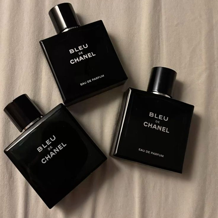 Bleu De Chanel 3-in-1 Gift Set | EDP + EDT + Parfum | 3×30ml