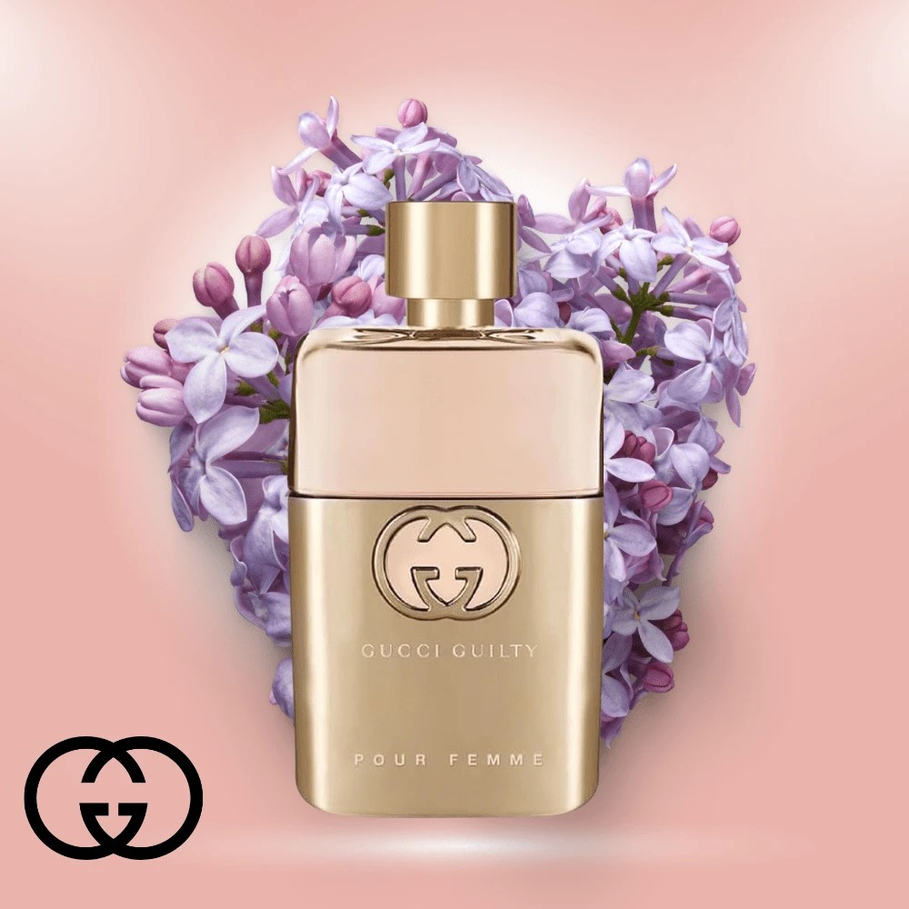 Gucci Guilty Pour Femme Eau de Parfum for Women | Luxury Floral Amber Perfume | Long-Lasting Designer Fragrance (90ml)
