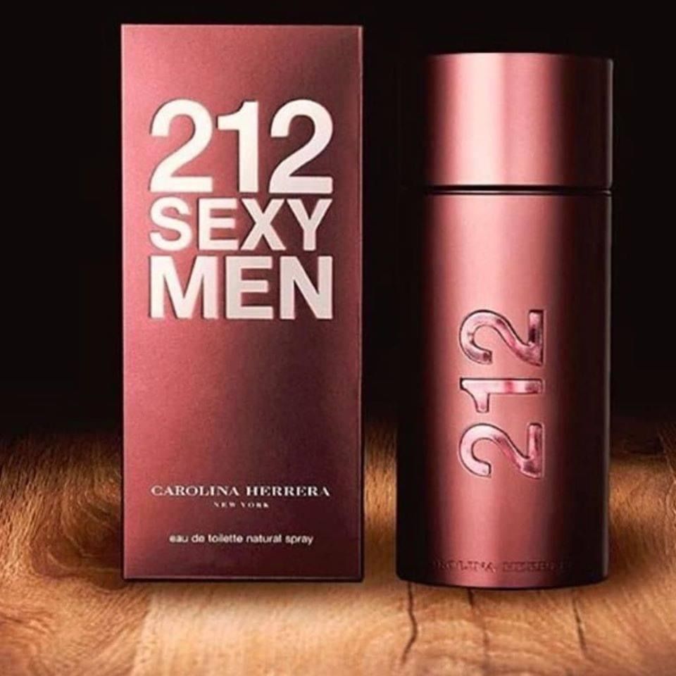 Carolina Herrera 212 Sexy Men EDT 3.4 oz – Warm, Seductive & Masculine Long-Lasting Fragrance