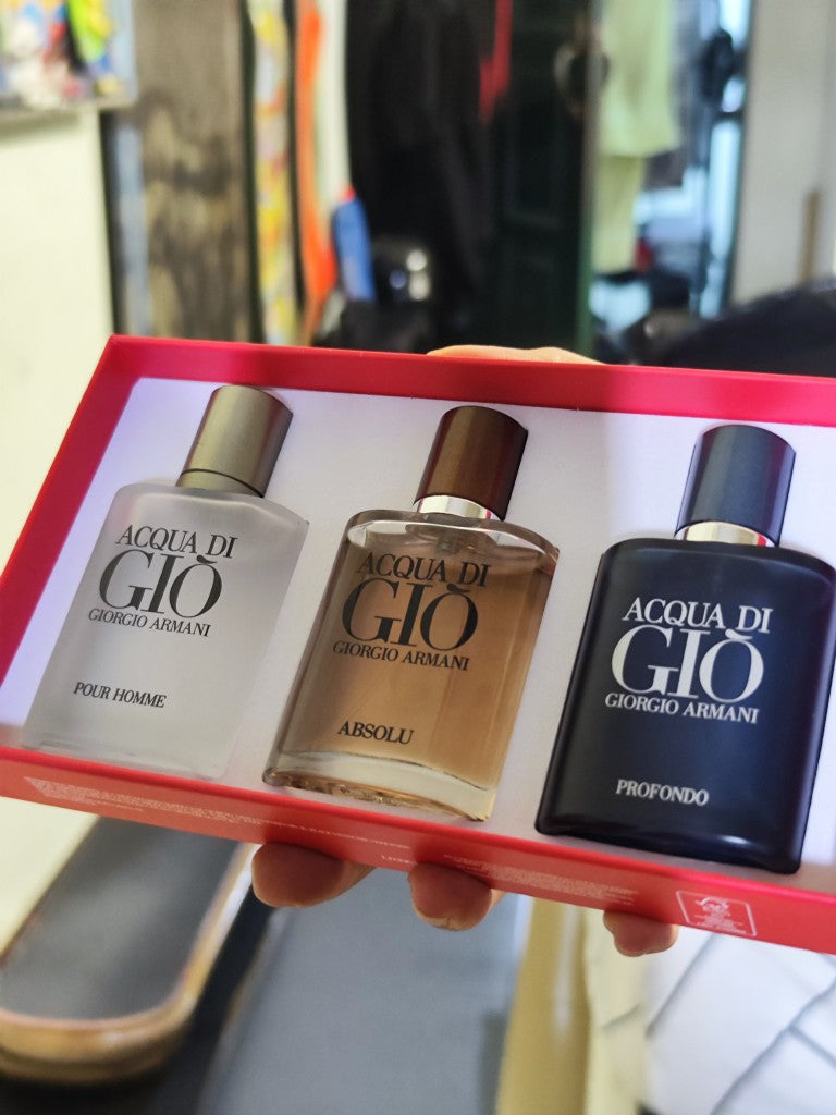 Giorgio Armani Acqua di Gio Gift Set 3×30ml | Fresh & Masculine Fragrances