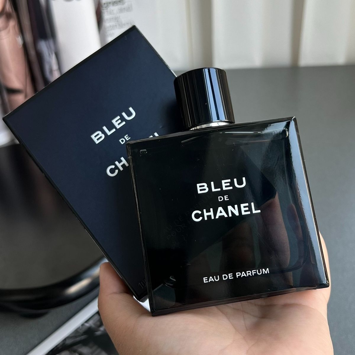 Bleu de Chanel Eau de Parfum for Men 3.4 oz | Bold, Clean & Sophisticated Masculine Scent