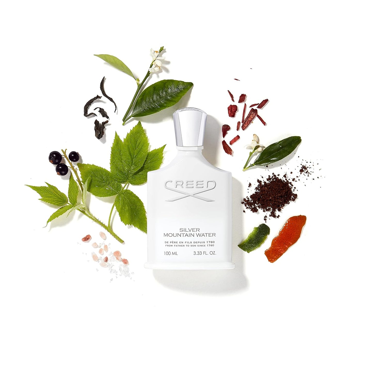 Creed Silver Mountain Water – Men's Luxury Cologne – Citrus, Fruity & Woody Fragrance 100 ml