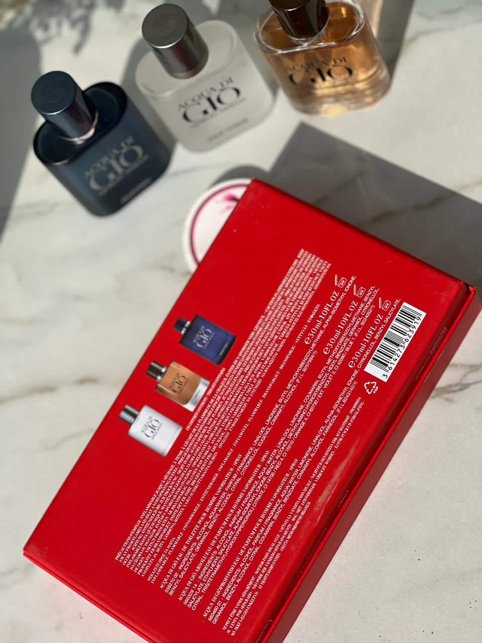 Giorgio Armani Acqua di Gio Gift Set 3×30ml | Fresh & Masculine Fragrances