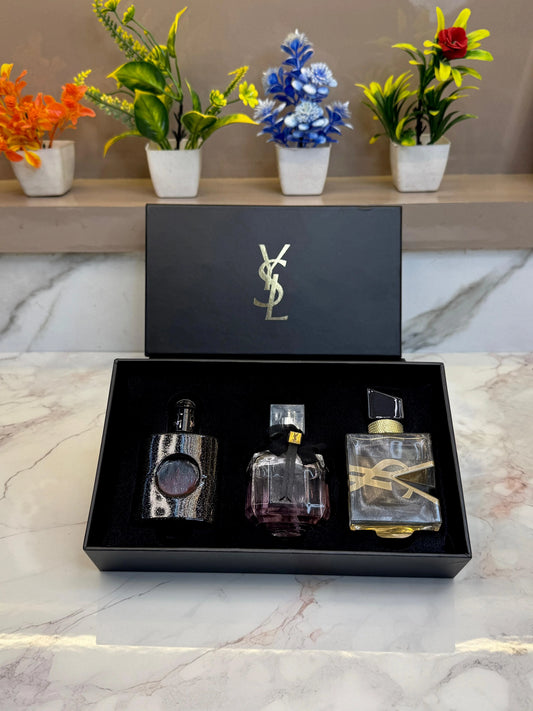 Yves Saint Laurent (YSL) Gift Set of 3 | Luxury Men’s & Women’s Fragrances