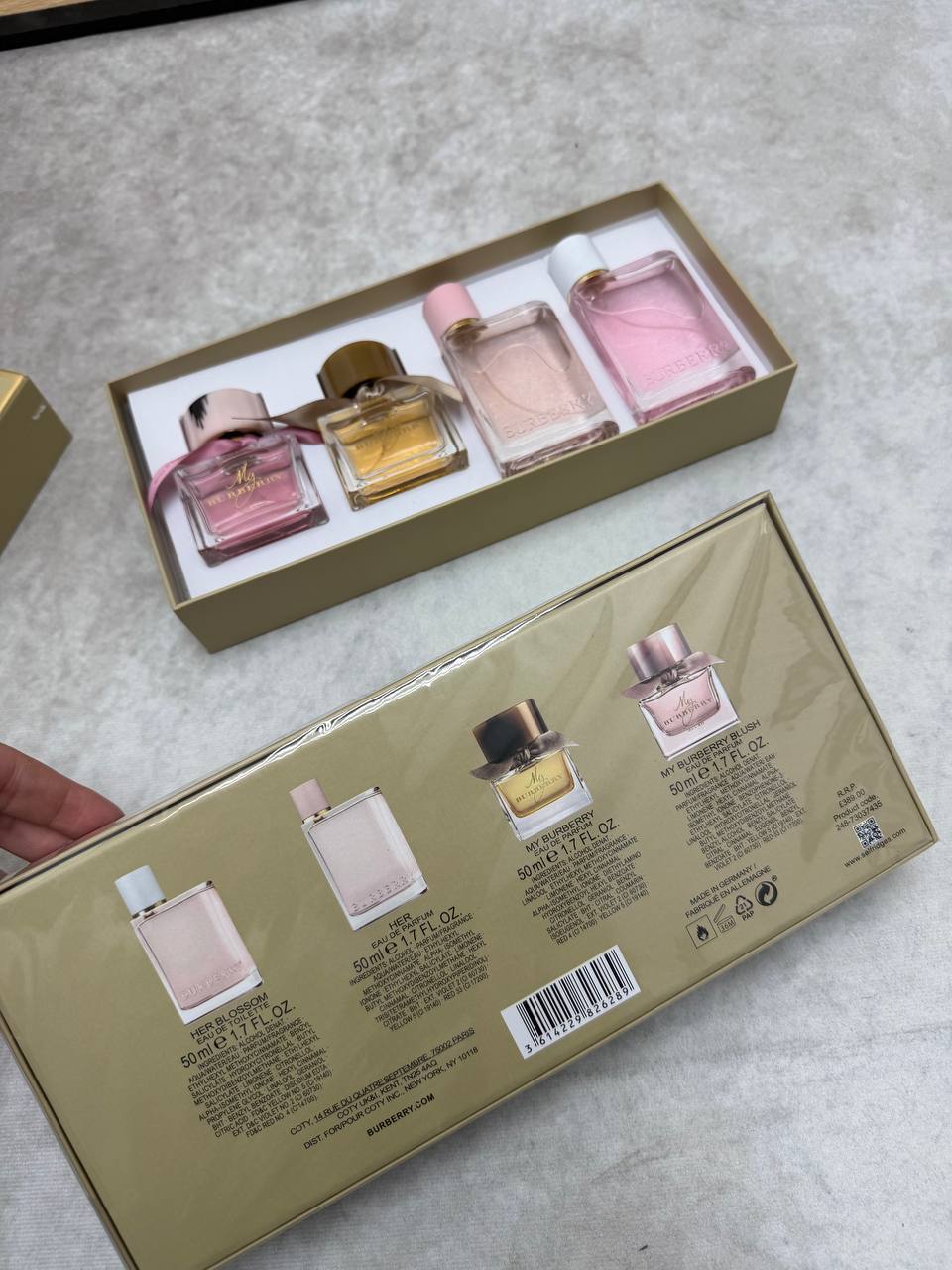 Burberry My Burberry Mini Perfume Gift Set for Women (4 x 5ml) | Luxury Designer Fragrance Collection Gift Box