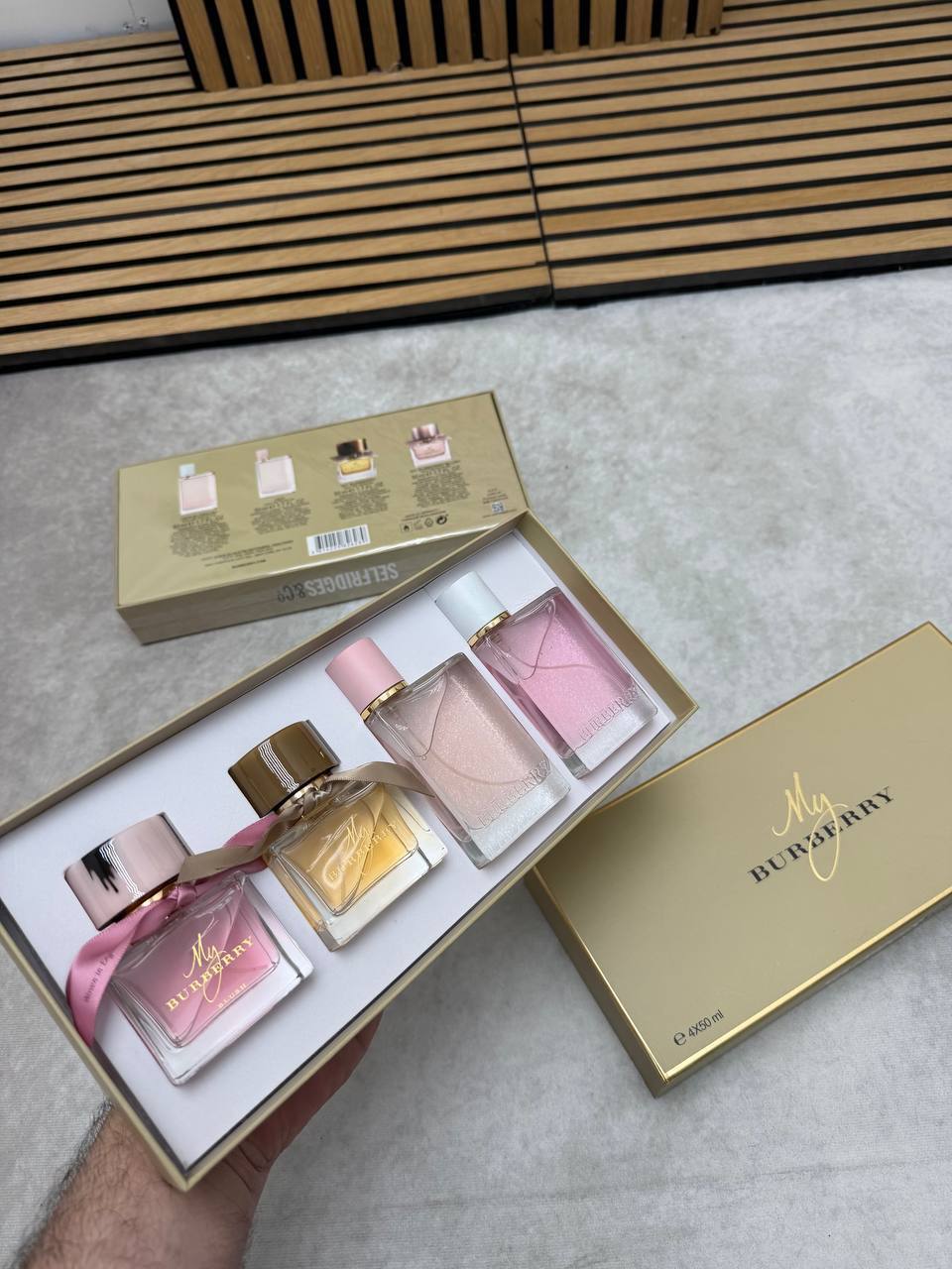 Burberry My Burberry Mini Perfume Gift Set for Women (4 x 5ml) | Luxury Designer Fragrance Collection Gift Box