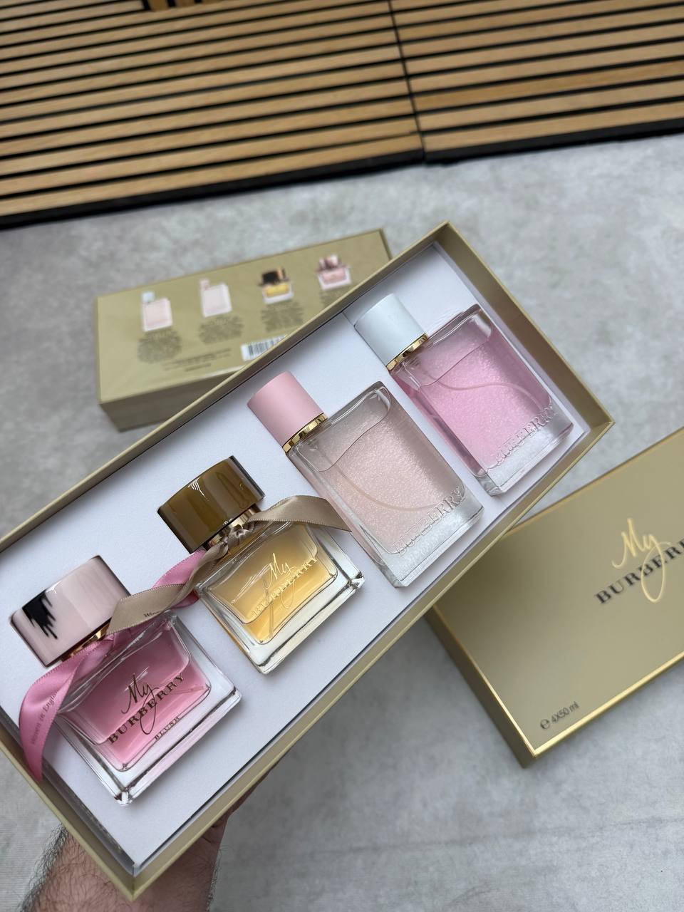 Burberry My Burberry Mini Perfume Gift Set for Women (4 x 5ml) | Luxury Designer Fragrance Collection Gift Box