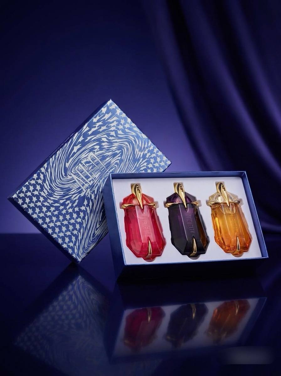 Luxury Women's Mini Perfume Gift Set (3-Piece) | Designer-Inspired Travel Fragrance Collection | Premium Gift Box