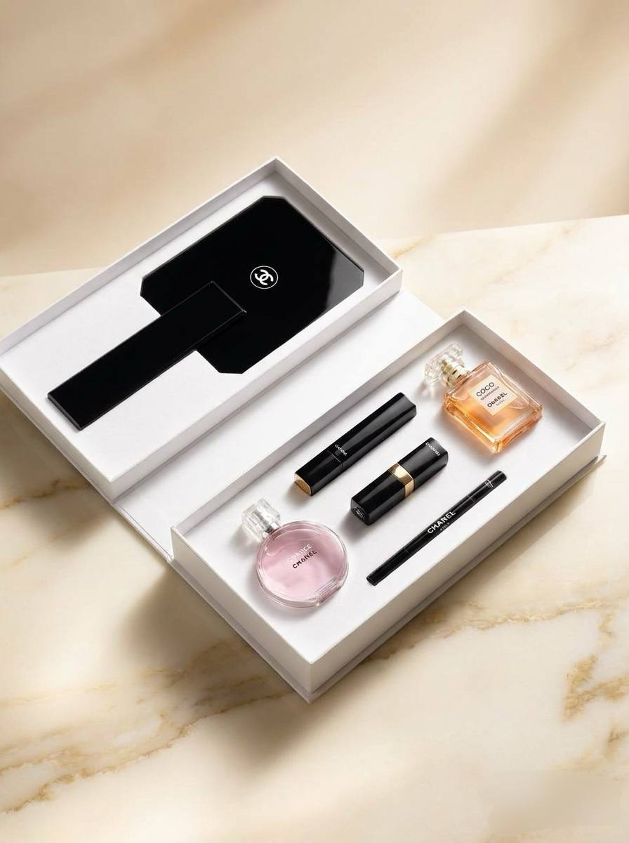 Luxury Women's Beauty & Perfume Gift Set | Designer-Inspired Makeup & Fragrance Collection | Premium Gift Box
