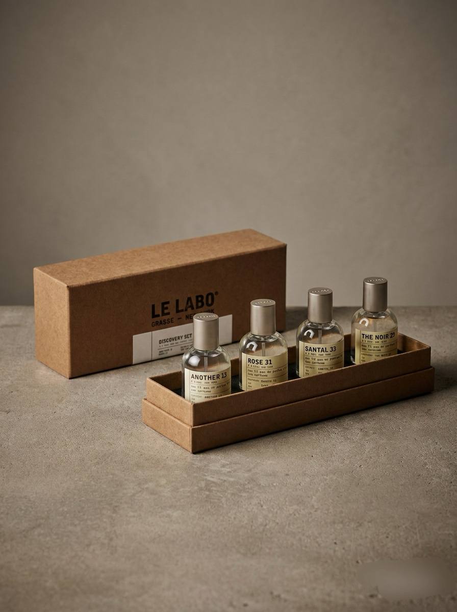 Le Labo Discovery Set (4 x 30ml) | Another 13, Rose 31, Santal 33 & Thé Noir 29 | Luxury Fragrance Gift Set | Royal Scent UK
