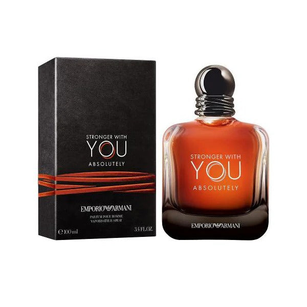 Emporio Armani Stronger With You Absolutely Parfum 100ml for Men | Luxury Designer Fragrance | Royal Scent UK