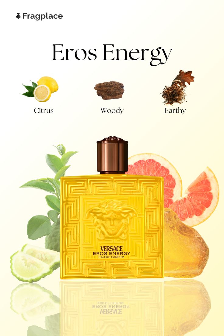 Versace Eros Energy Eau de Parfum for Men – Fresh, Vibrant & Magnetic Masculine Scent (100ml)