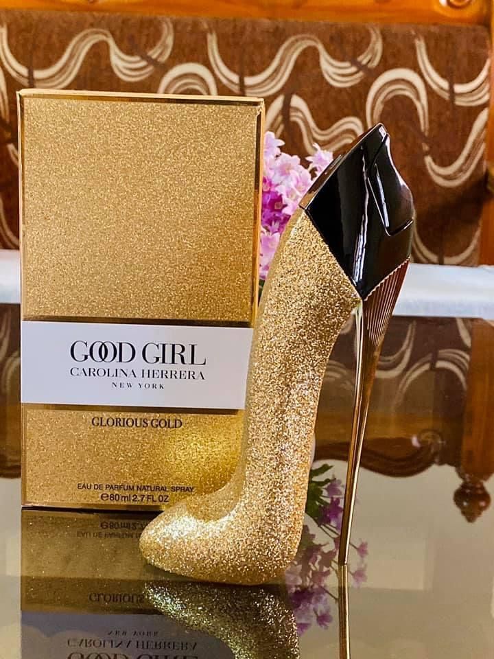 Carolina Herrera Good Girl Glorious Gold Collector Eau De Parfum 3.4 oz | Glamorous & Irresistibly Feminine