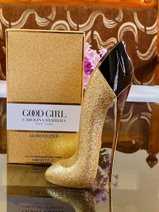 Carolina Herrera Good Girl Glorious Gold Collector Eau De Parfum 3.4 oz | Glamorous & Irresistibly Feminine
