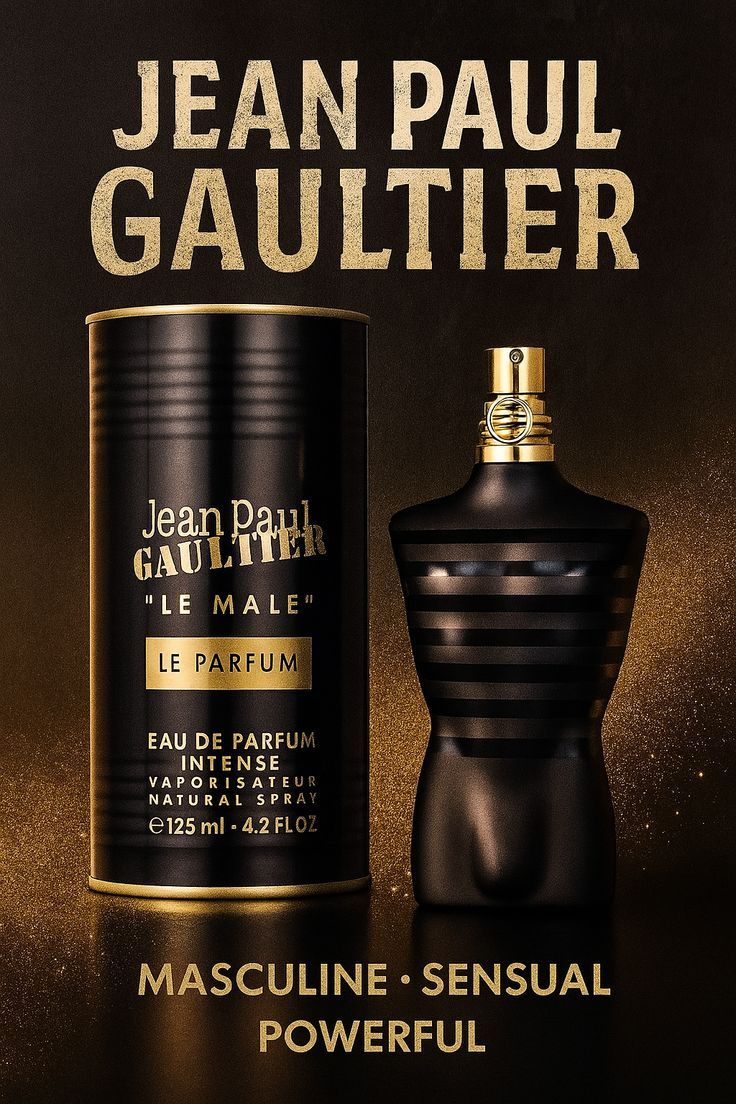 Le Male Le Parfum by Jean Paul Gaultier for Men 4.2 oz Eau de Parfum Intense Spray