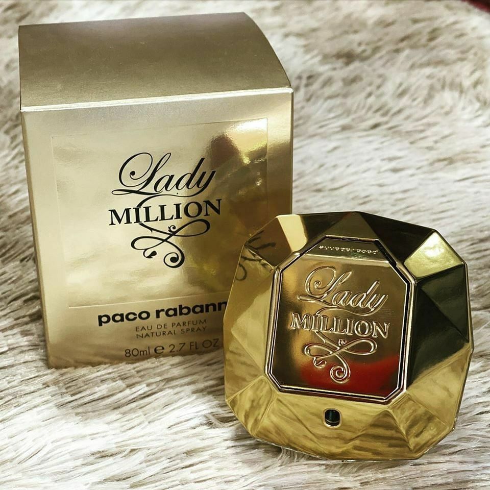 Lady Million by Paco Rabanne 2.7 oz Eau de Parfum Spray | Opulent, Seductive & Luxurious Feminine Scent