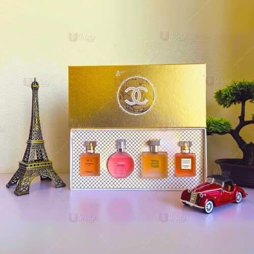 Chanel Mini Perfume Set – 4 Iconic Fragrances | Premium Gift Box