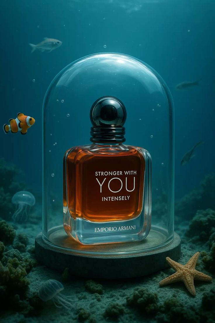 Armani Stronger With You Intense EDT 100ml Spray | Deep, Warm & Confident Masculine Scent