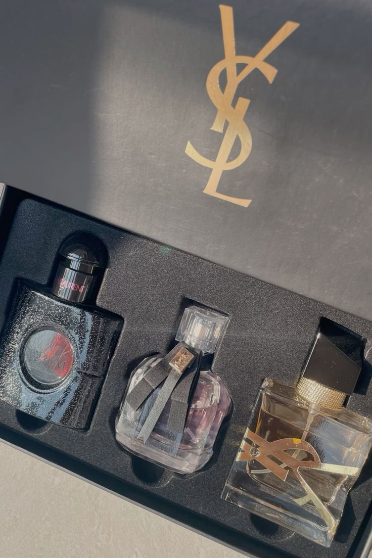 Yves Saint Laurent (YSL) Gift Set of 3 | Luxury Men’s & Women’s Fragrances