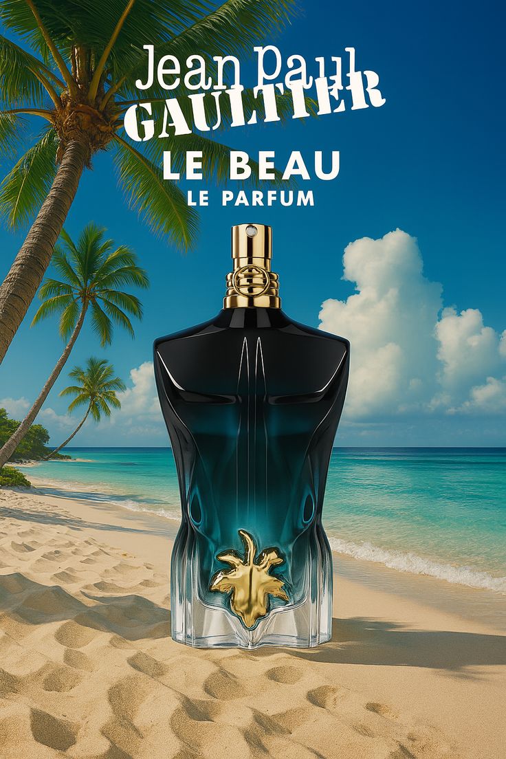 Jean Paul Gaultier Le Beau Le Parfum Intense 125ml – Long-Lasting Woody Amber Masculine Fragrance