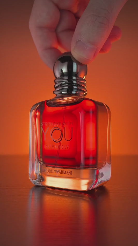 Armani Stronger With You Intense EDT 100ml Spray | Deep, Warm & Confident Masculine Scent